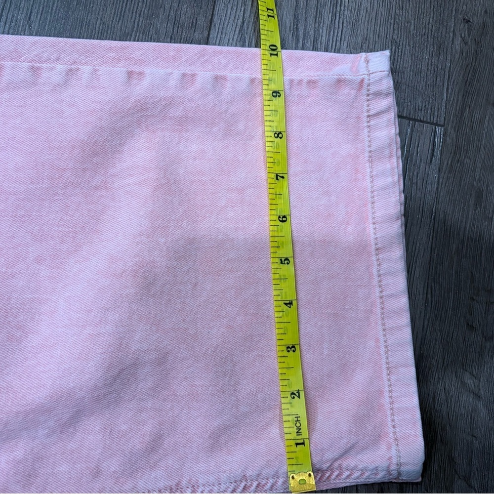 [W28Ins33”]Pilcro Light Orange Pink Wide leg Jeans - Picture 10 of 11